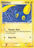 Chinchou 52/115 - EX Unseen Forces