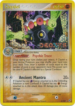 Claydol 5/107 - EX Deoxys