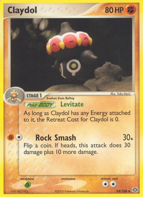 Claydol 24/106 - EX Emerald
