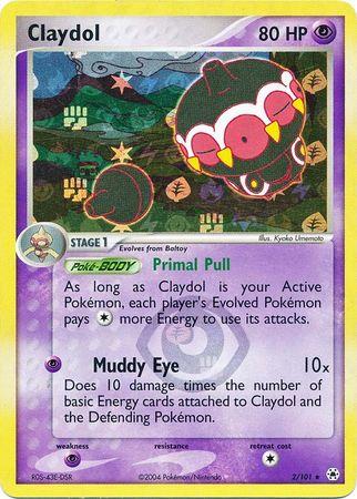Claydol 2/101 - EX Hidden Legends