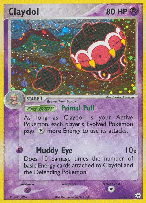 Claydol 2/101 - EX Hidden Legends