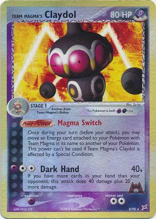 Claydol 8/95 - EX Team Magma vs Team Aqua