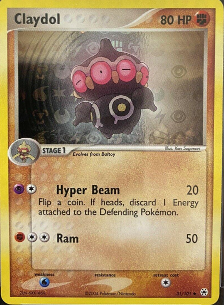 Claydol 31/101 - EX Hidden Legends