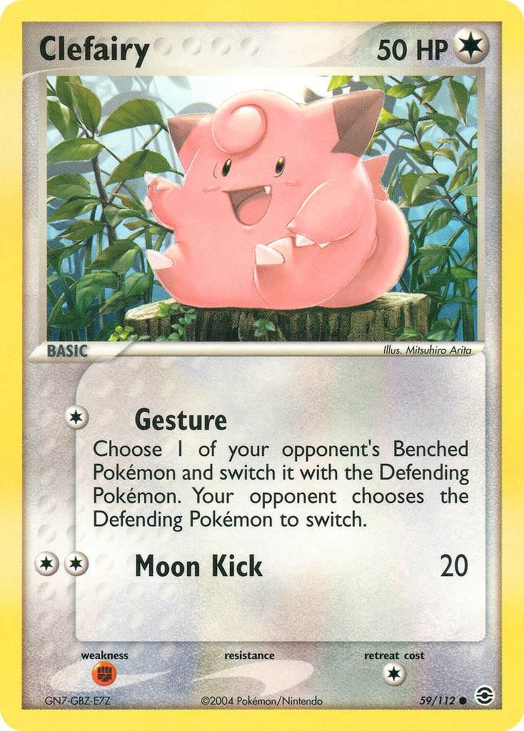 Clefairy 59/112 - EX Fire Red & Leaf Green