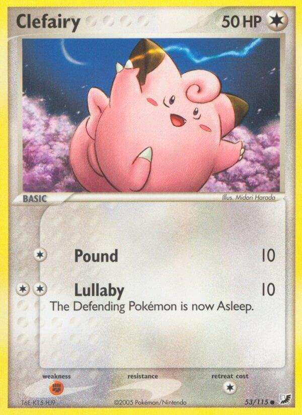 Clefairy 53/115 - EX Unseen Forces