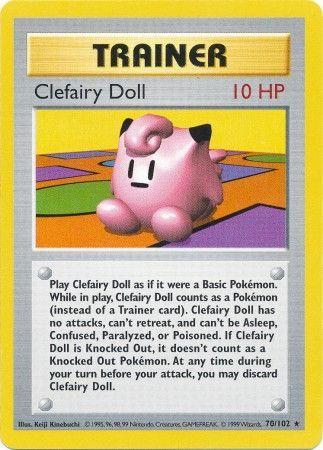 Clefairy Doll 70/102 - Base Set