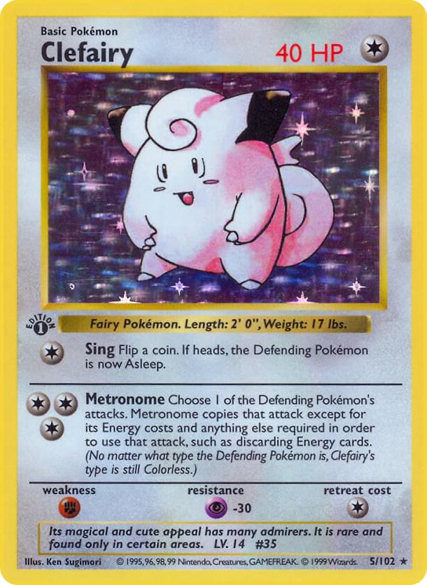 Clefairy 5/102 - Base Set