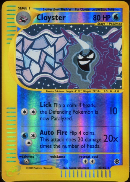Cloyster 8/165 - Expedition