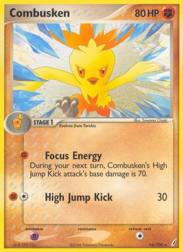 Combusken 16/100 - EX Crystal Guardians