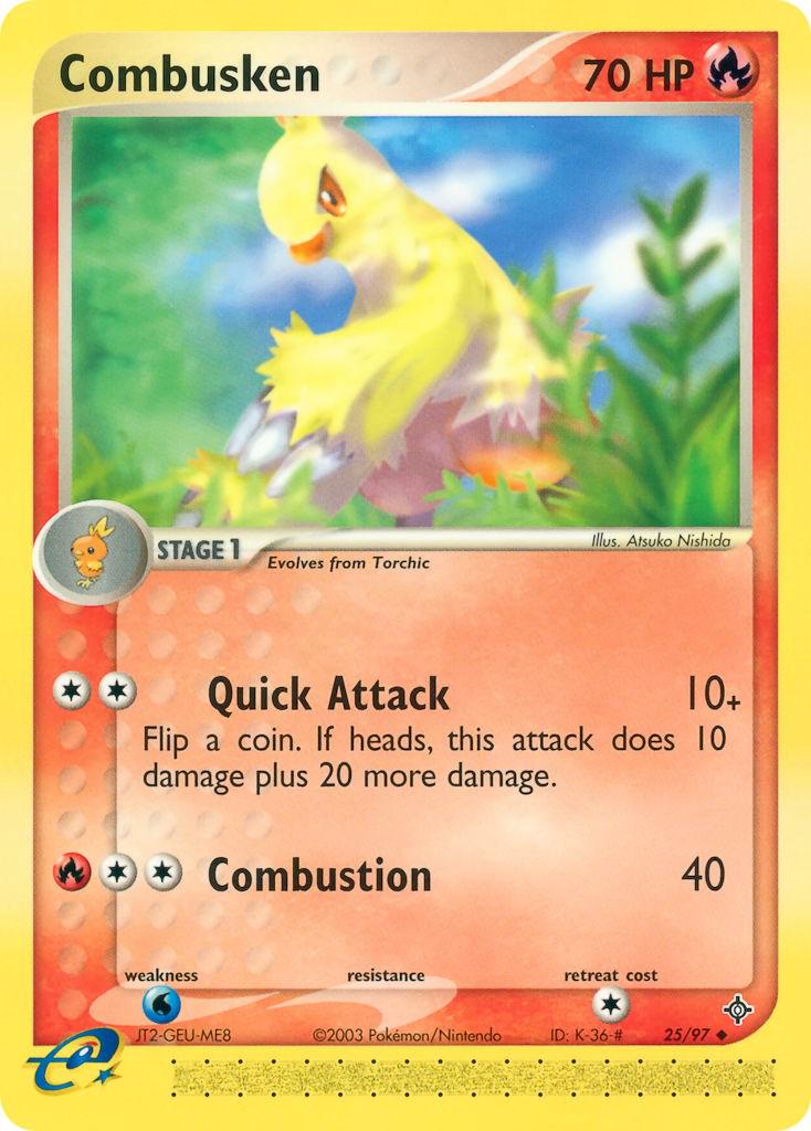 Combusken 25/97 - EX Dragon