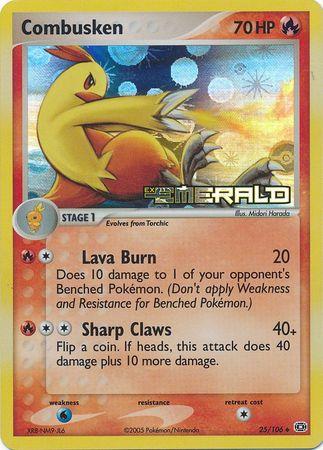 Combusken 25/106 - EX Emerald