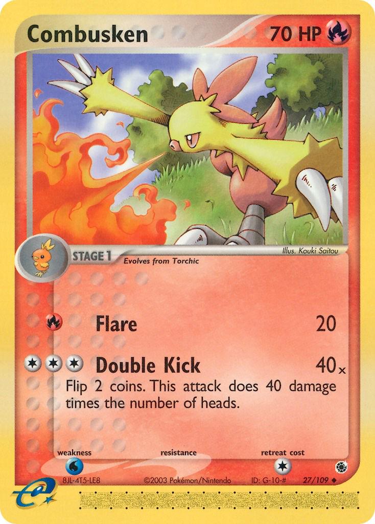Combusken 27/109 - EX Ruby & Sapphire