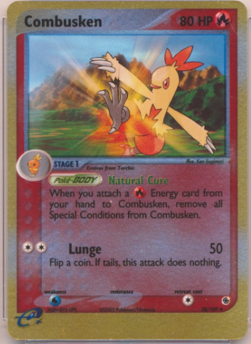 Combusken 28/109 - EX Ruby & Sapphire