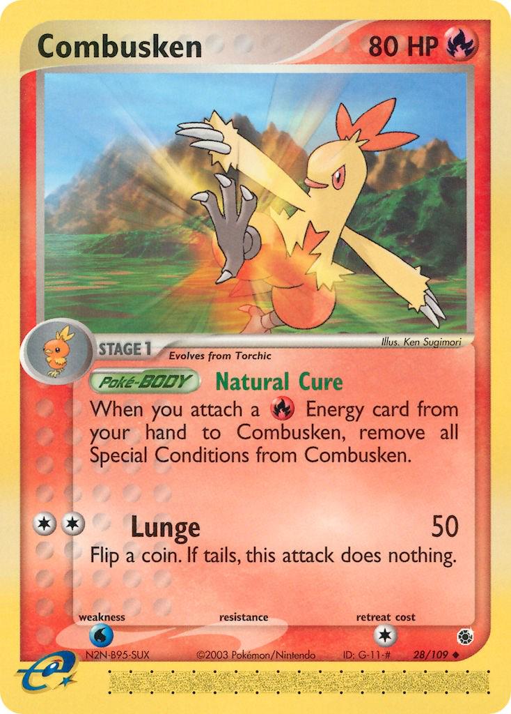 Combusken 28/109 - EX Ruby & Sapphire