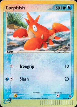 Corphish 53/97 - EX Dragon