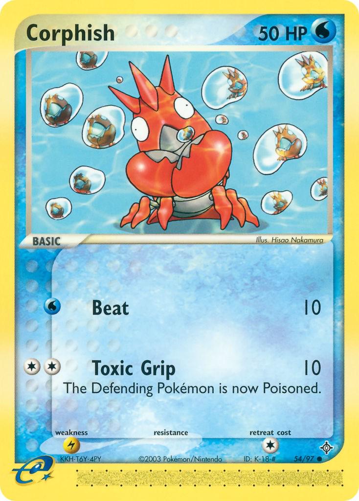 Corphish 54/97 - EX Dragon