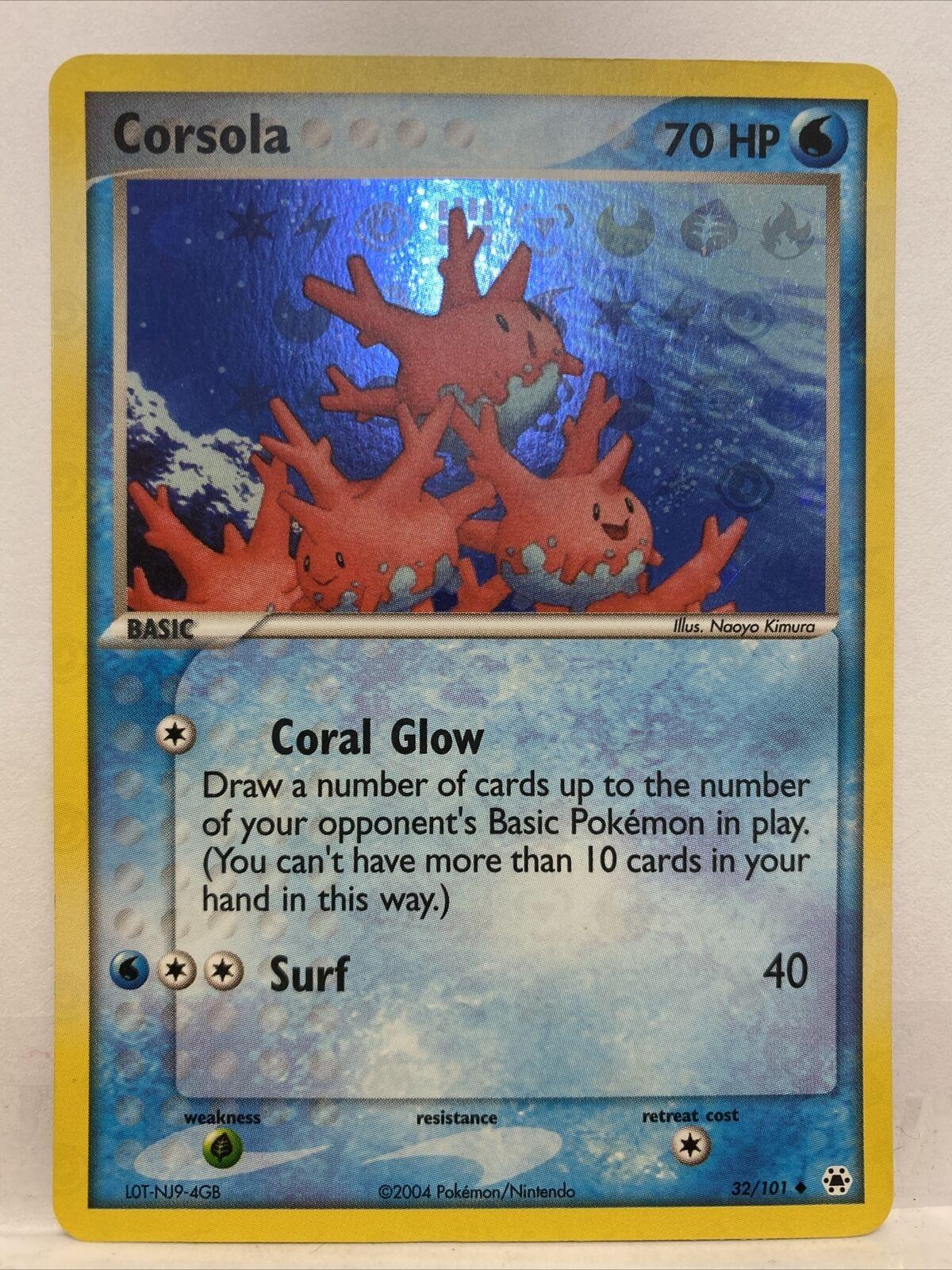Corsola 32/101 - EX Hidden Legends