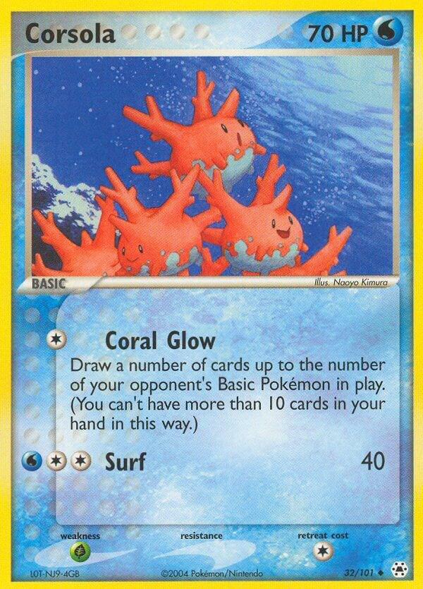 Corsola 32/101 - EX Hidden Legends