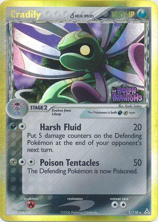 Cradily 2/110 - EX Holon Phantoms