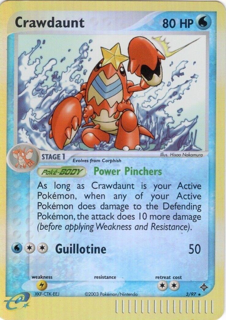 Crawdaunt 3/97 - EX Dragon