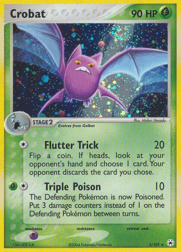 Crobat 3/101 - EX Hidden Legends