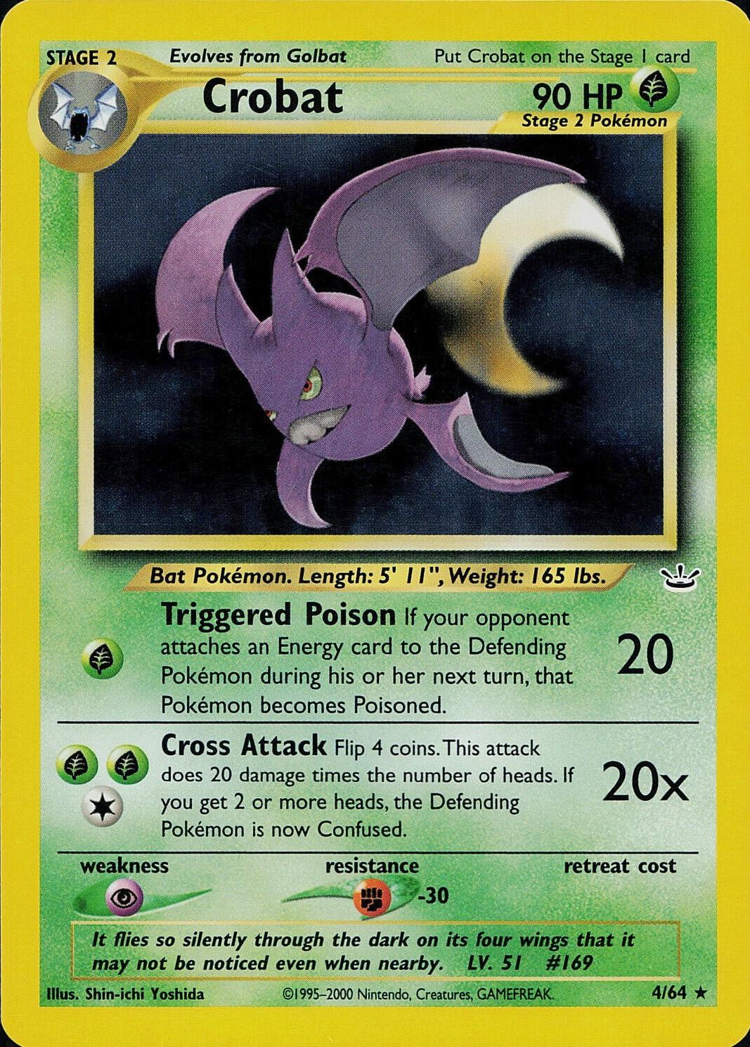 Crobat 4/64 - Neo Revelation