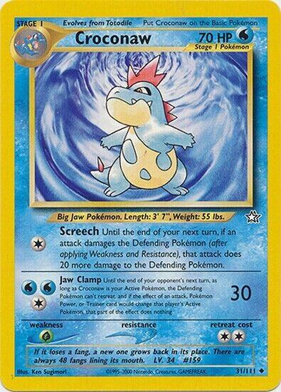 Croconaw 31/111 - Neo Genesis
