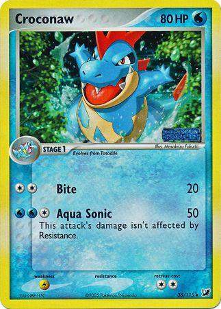 Croconaw 38/115 - EX Unseen Forces