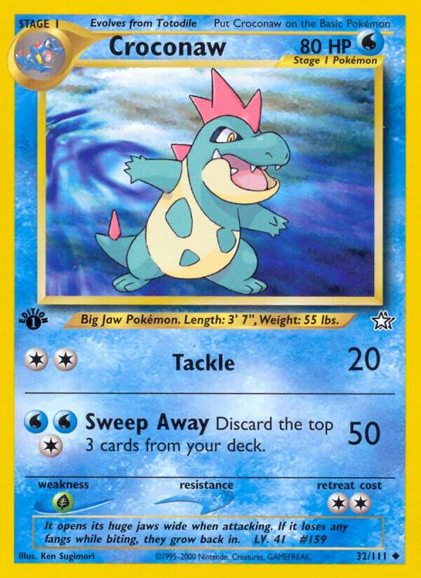 Croconaw 32/111 - Neo Genesis