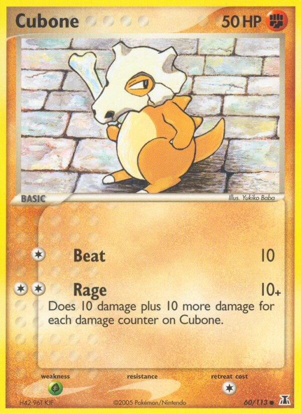 Cubone 60/113 - EX Delta Species