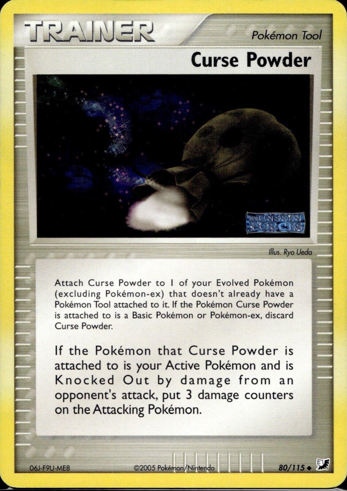 Curse Powder 80/115 - EX Unseen Forces