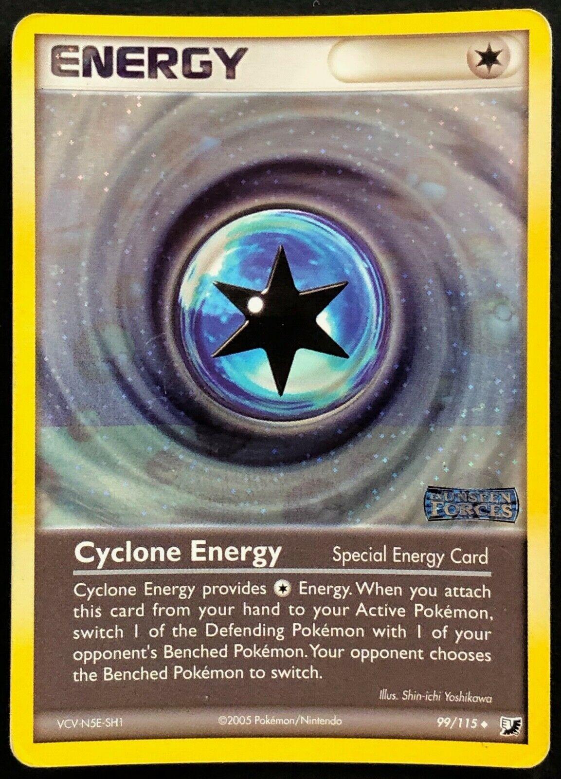 Cyclone Energy 99/115 - EX Unseen Forces