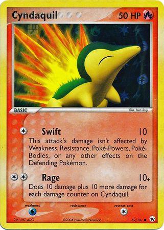 Cyndaquil 59/101 - EX Hidden Legends