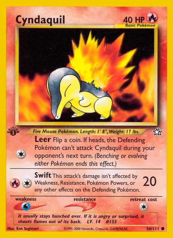 Cyndaquil 56/111 - Neo Genesis