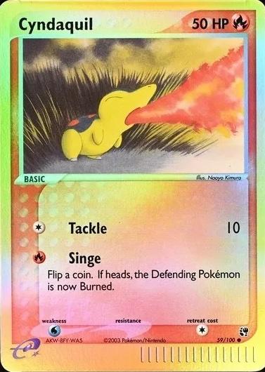 Cyndaquil 59/100 - EX Sandstorm