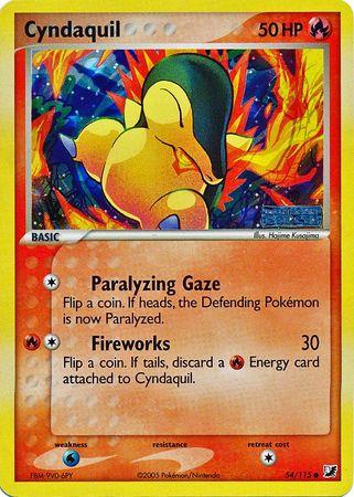 Cyndaquil 54/115 - EX Unseen Forces