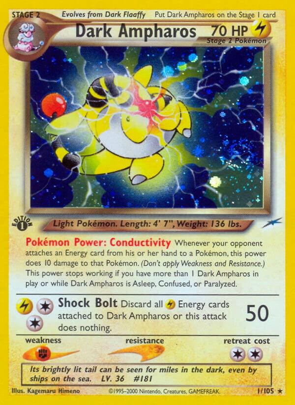 Dark Ampharos 1/105 - Neo Destiny
