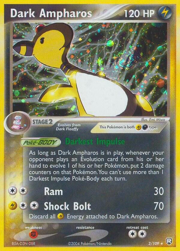 Dark Ampharos 2/109 - EX Team Rocket Returns