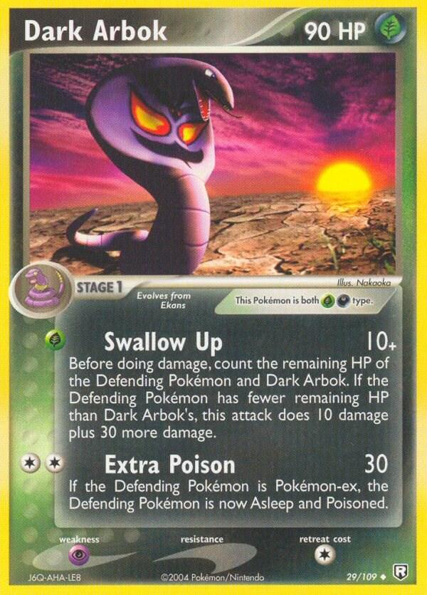 Dark Arbok 29/109 - EX Team Rocket Returns