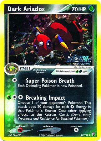 Dark Ariados 30/109 - EX Team Rocket Returns