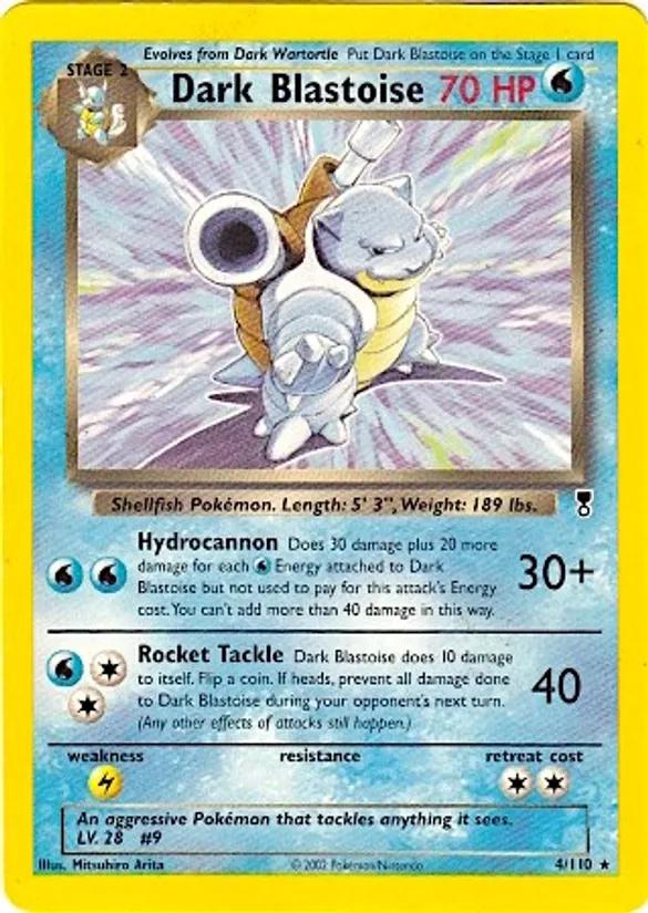 Dark Blastoise 4/110 - Legendary Collection
