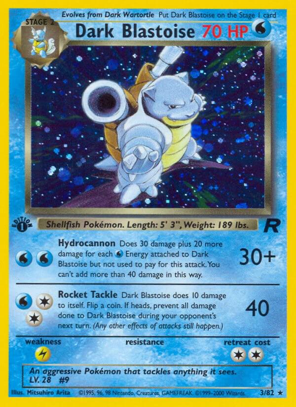 Dark Blastoise 3/82 - Team Rocket