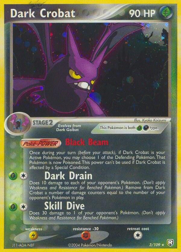 Dark Crobat 3/109 - EX Team Rocket Returns