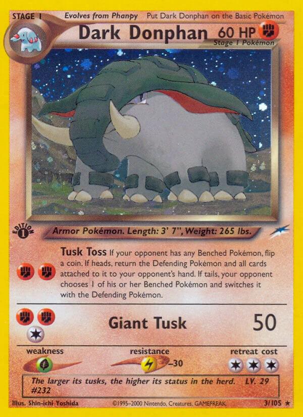 Dark Donphan 3/105 - Neo Destiny