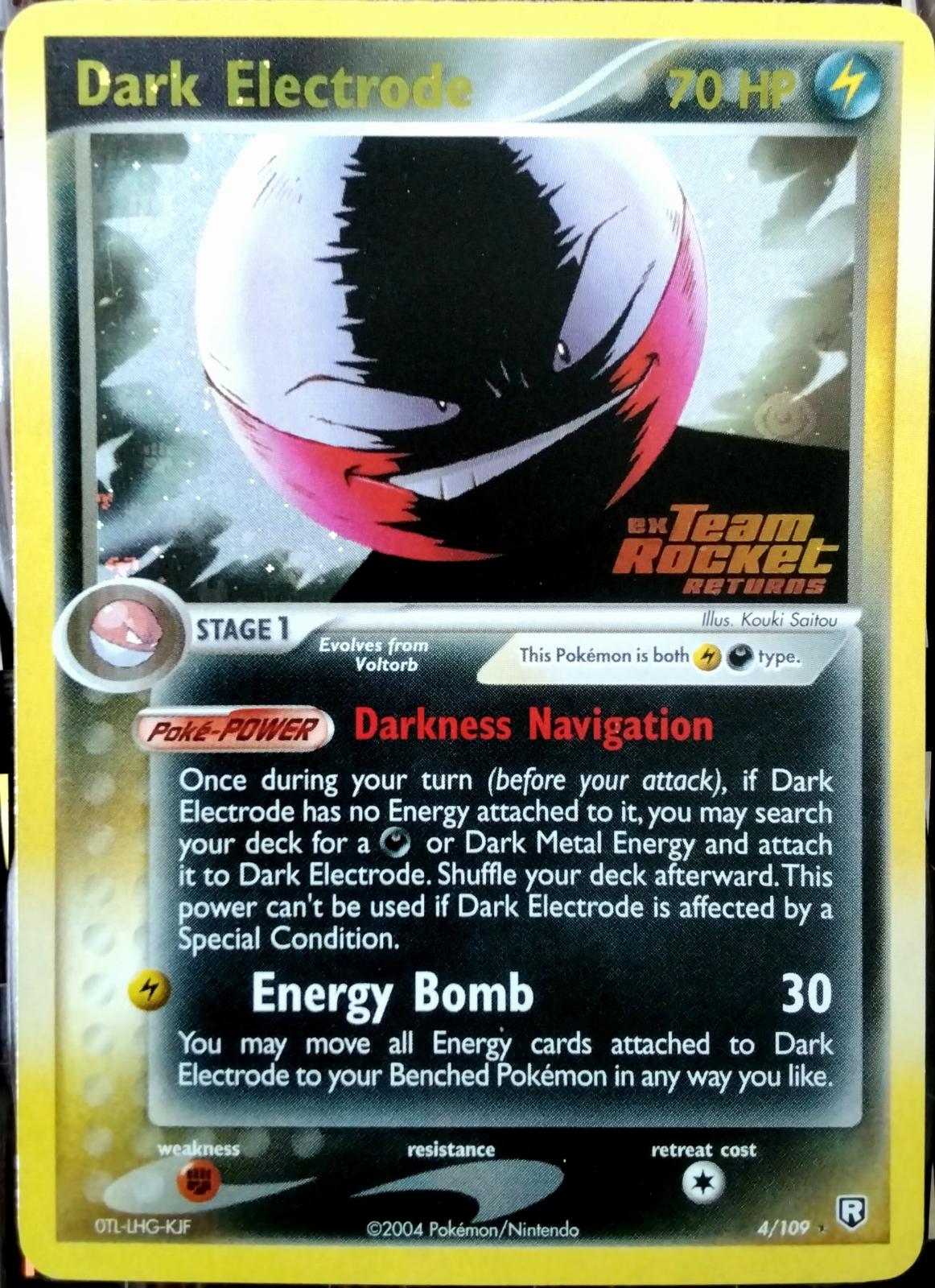 Dark Electrode 4/109 - EX Team Rocket Returns