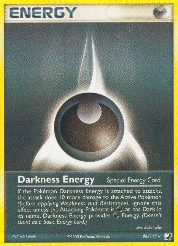 Darkness Energy 96/115 - EX Unseen Forces