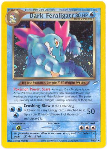 Dark Feraligatr 5/105 - Neo Destiny