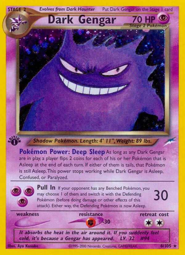 Dark Gengar 6/105 - Neo Destiny