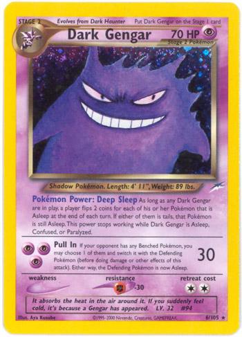Dark Gengar 6/105 - Neo Destiny