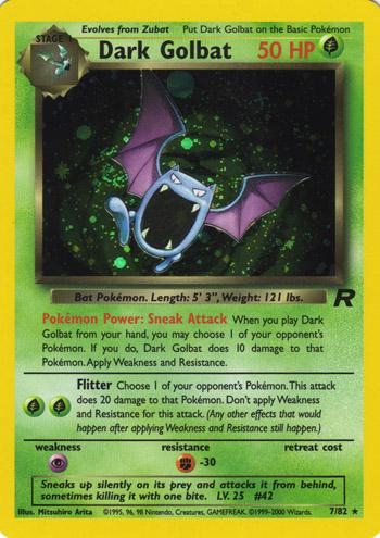 Dark Golbat 7/82 - Team Rocket